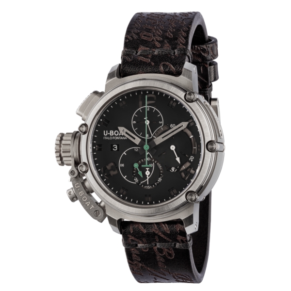 שעון CHIMERA SAPPHIRE GREEN CHRONO SS 8528 U-Boat Watch Collection